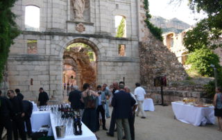 Imatge de l'esdeveniment del 60è aniversari de la DOQ Priorat a la Cartoixa d'Scala Dei el 18 de juliol de 2014