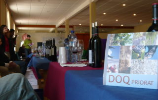 Imatge d'un tast de vins de la DOQ Priorat