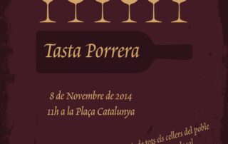 Cartell de Tasta Porrera 2014