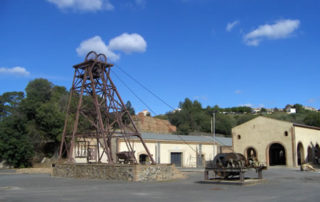 Imatge de l'espai patrimonial del Museu de les Mines de Bellmunt del Priorat. Foto: C. Garcia.