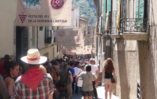 Imatge d'una edició passada de la Festa del Vi i la Verema a l'Antiga de Poboleda